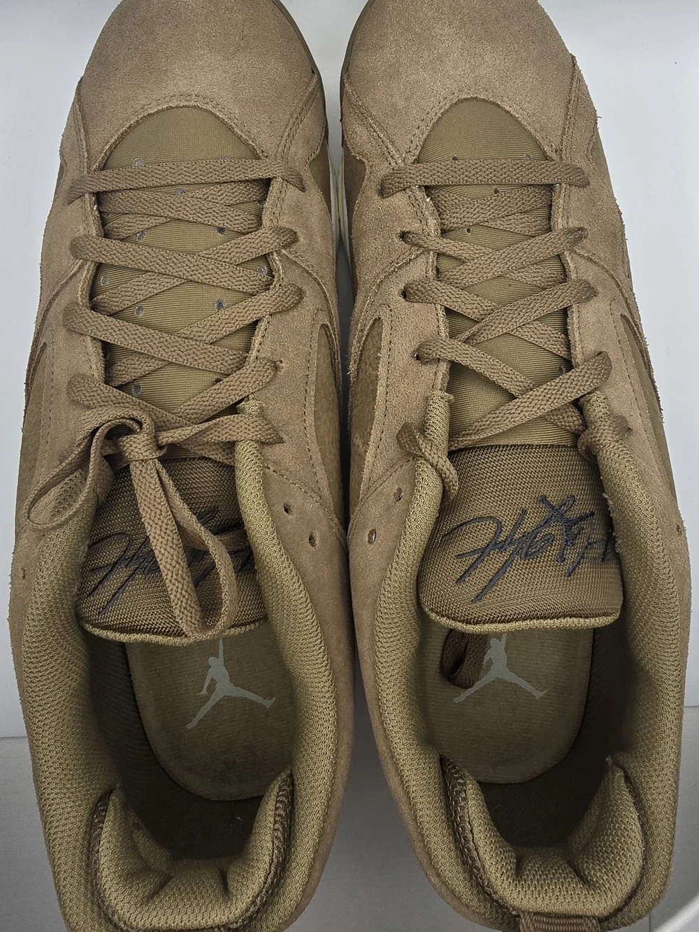 Jordan MVP 92 Men's 13 Tan/Brown Suede Low-Top Sneakers